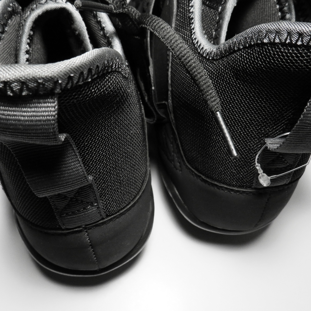 New Men's Size 11-16 Nike Alpha Menace Pro 2 Black Football Cleats Comfortable - Picture 6 of 9